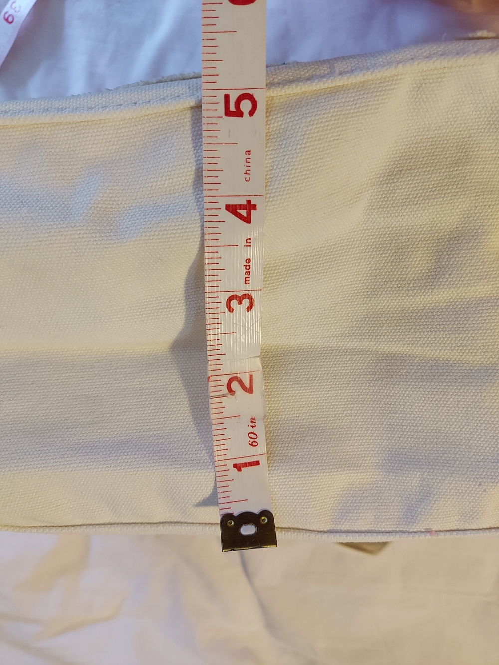Free People Kiss My Patch Canvas Tote Bag in Mineral NWT - Picture 11 of 14